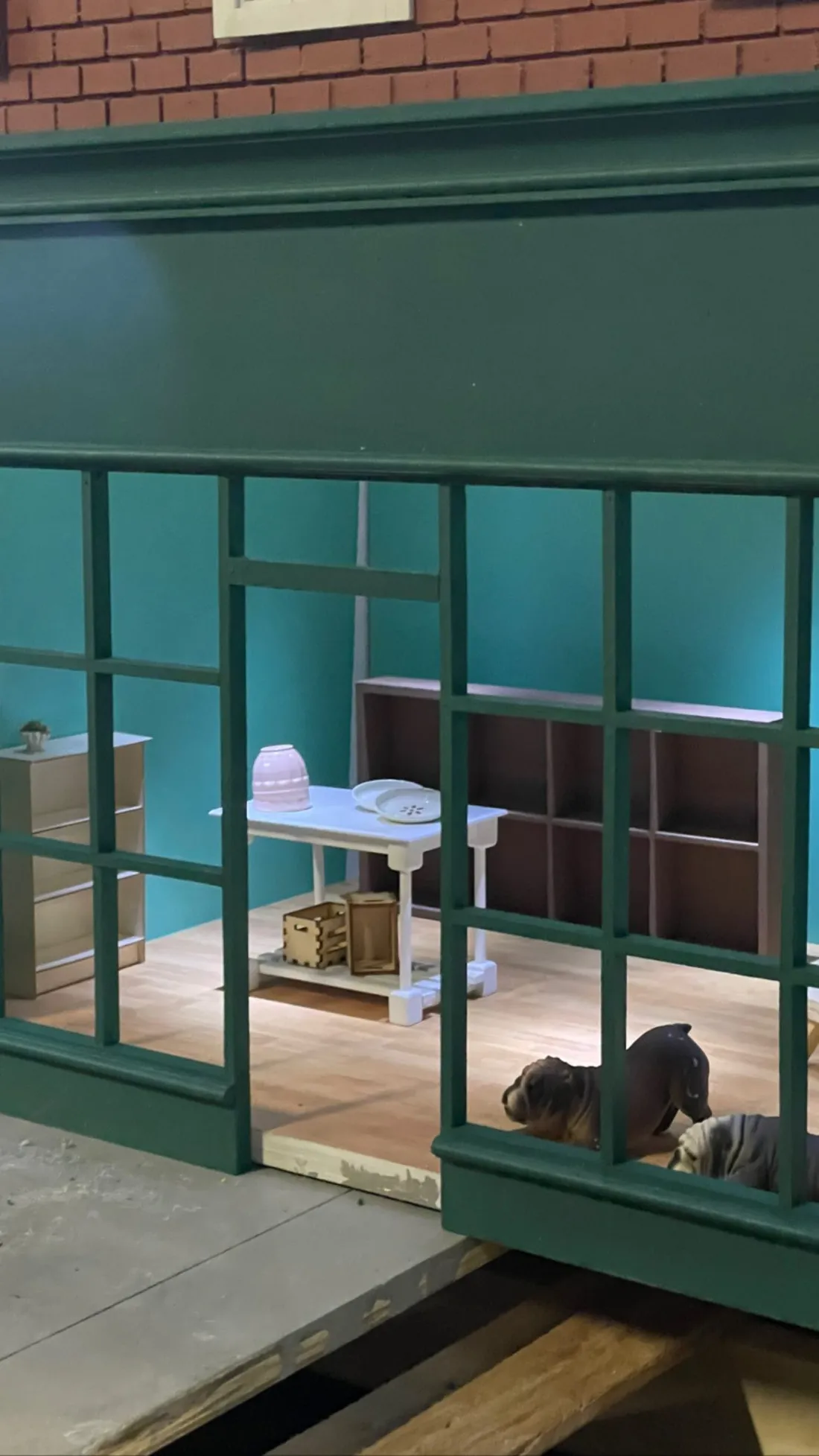 Furnished interiors behind every window
