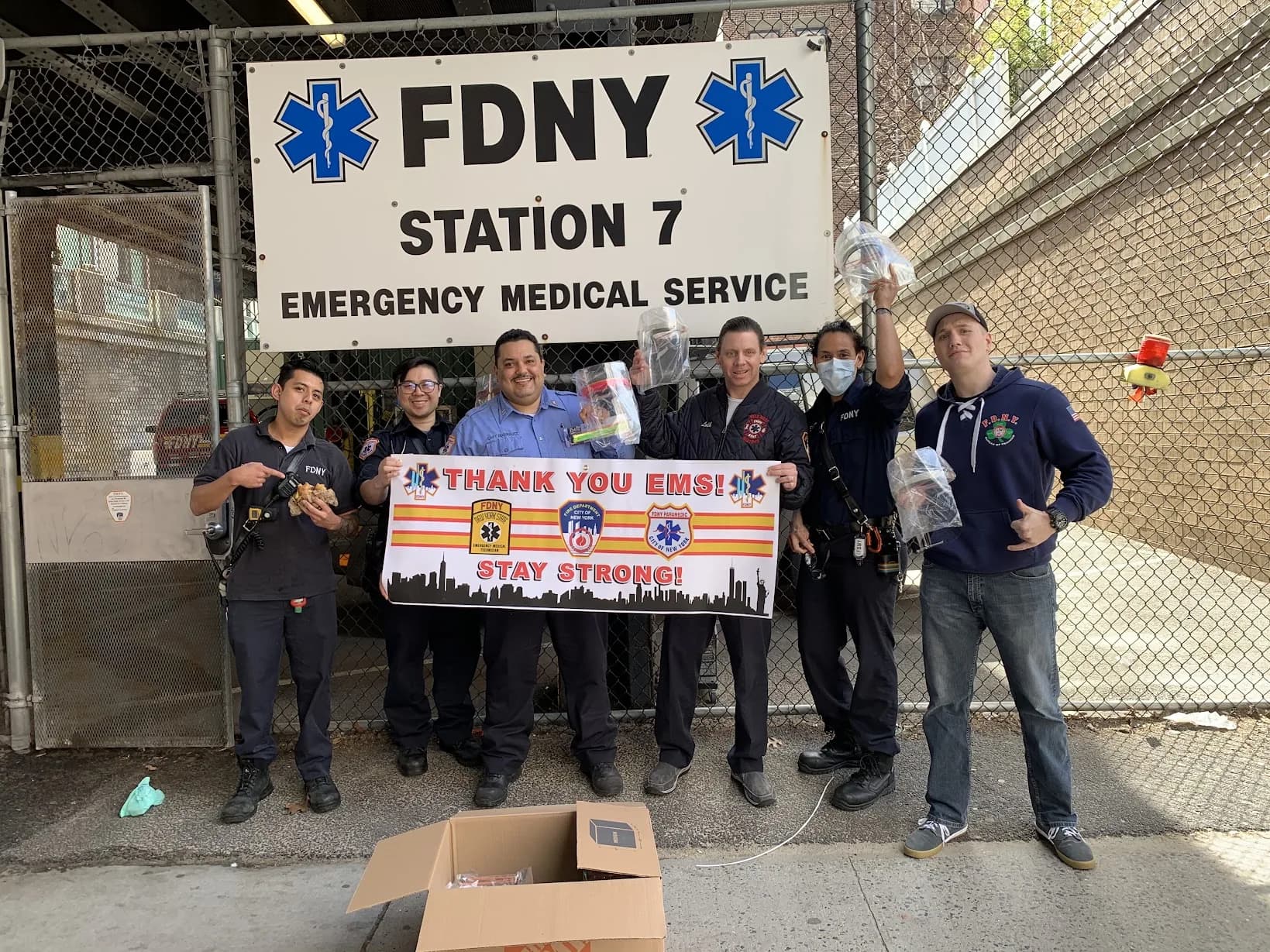 Station 7 EMS, on the receiving end of a run